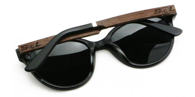 Hayden // Black Acetate & Wood // Polarized - SOL Stoked On Life
 - 3