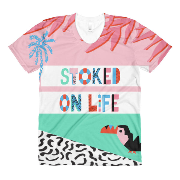 Stoked On Life Toucan Women's Shirt