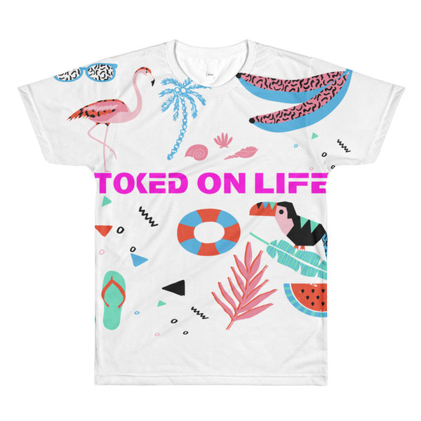 Sublimation men’s crewneck t-shirt